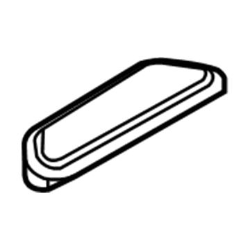 Mopar 1WE06BWAAB Handle Cover 1WE06BWAAB Mopar Handle Cover Illustration 1 of 1