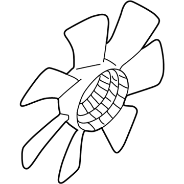 Chrysler Sebring Cooling Fan Assembly - MR373109