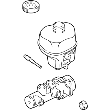 2011 Ram 2500 Brake Master Cylinder - V1100888AA