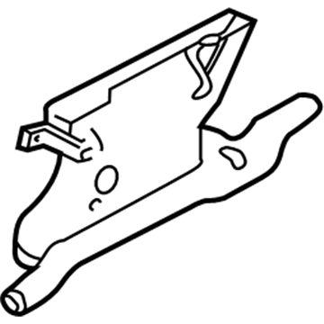 55115161 Mopar Defroster Duct Illustration 1 of 1
