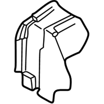 MR552683 Mopar Cover-Exhaust Manifold Illustration 1 of 1