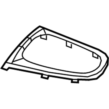 1SW66SZ6AD Mopar Bezel-SHIFTER Illustration 1 of 1