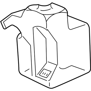 2003 Dodge Ram Van Coolant Reservoir - 52028726AA