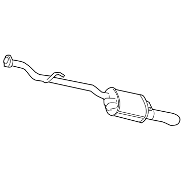 2006 Chrysler Crossfire Exhaust Pipe - 5135436AA