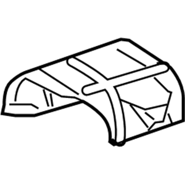 2006 Chrysler Crossfire Exhaust Heat Shield - 5097485AA