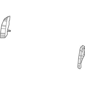 5PT341X9AA Mopar Seat Bolster Illustration 1 of 1