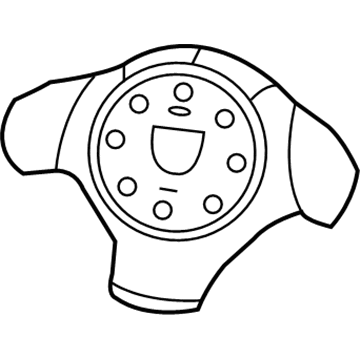 2008 Dodge Viper Air Bag - 1CZ83DX9AD