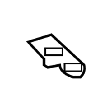 Mopar 1HB49DX9AA Cover 1HB49DX9AA Mopar Cover Illustration 1 of 1