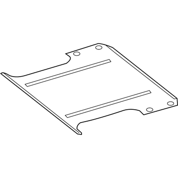 68010728AA Mopar SILENCER-Wooden Illustration 1 of 1
