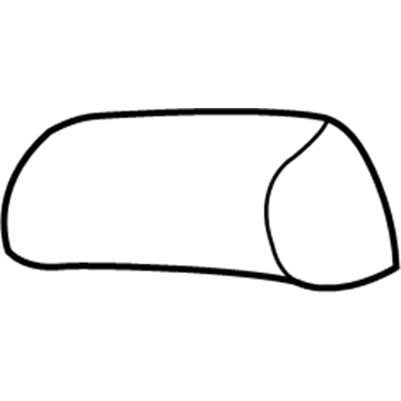 Mopar UE661T5AA Front Headrest UE661T5AA Mopar Front Headrest Illustration 1 of 1