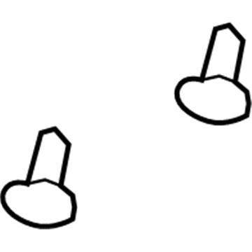 1GW21HL1AA Mopar Push Pin Illustration 1 of 1