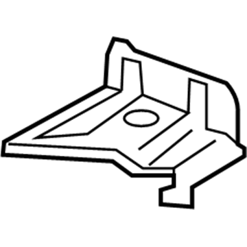 5098538AA Mopar Tray-Battery Tray Illustration 1 of 1