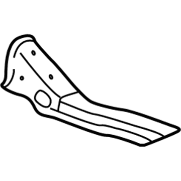 Mopar 5135677AB Transmission Crossmember 5135677AB Mopar Transmission Crossmember Illustration 1 of 1