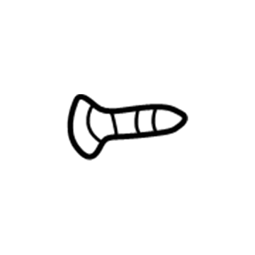 6036149AA Mopar Pan Head Screw Illustration 1 of 1