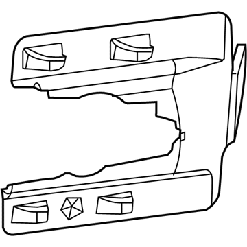 68145214AA Mopar Camera Bracket Illustration 1 of 1