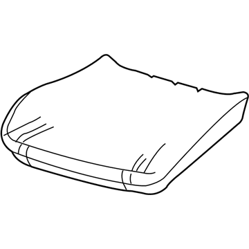 1AN881D1AB Mopar Front Seat Cushion Cover Illustration 1 of 1