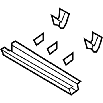 2011 Jeep Compass Axle Beam - 5115538AB