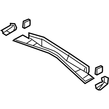 5115549AA Mopar CROSMEMBR-Rear Seat Illustration 1 of 1