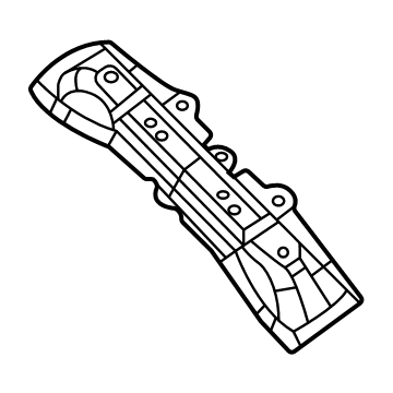 68543982AA Mopar CROSSMEMB-FRONT SEAT Illustration 1 of 1