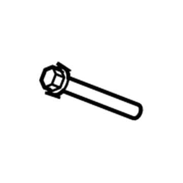 6508844AA Mopar Hexagon Flange Head Bolt Illustration 1 of 1