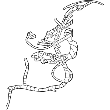 4759649AD Mopar Front End Lighting Wiring Illustration 1 of 1