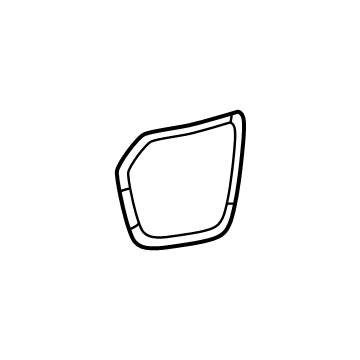 7JD05SZ0AA Mopar APPLIQUE-FOG LAMP Illustration 1 of 1