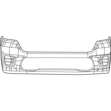 2025 Ram 1500 Bumper - 7UN37TZZAA