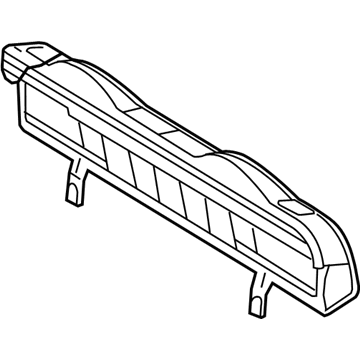 5139521AA Mopar Seat Bolster Illustration 1 of 1