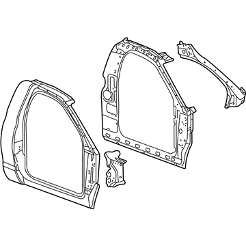 5179203AB Mopar Body Side Aperture Panel Illustration 1 of 1