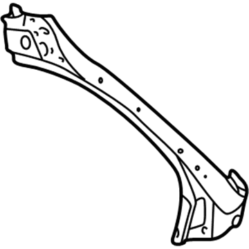 55276409AB Mopar REINFMNT-Front Side Rail To Dash Illustration 1 of 1