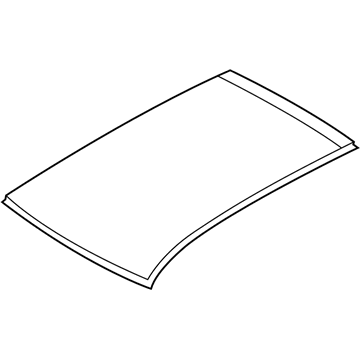 5074888AB Mopar Roof Panel Illustration 1 of 1