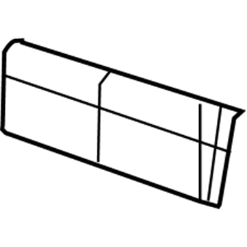 68024898AA Mopar Seat Cushion Foam Illustration 1 of 1