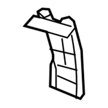 68026098AC Mopar Guide-Seat Belt Illustration 1 of 1