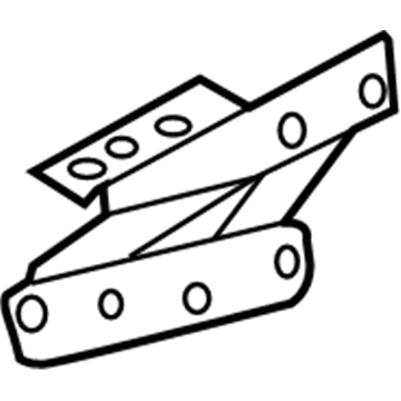 2005 Dodge Sprinter 2500 Hood Hinge - 5104404AA