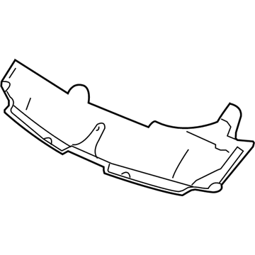 5104486AA Mopar Insulator-Hood Illustration 1 of 1