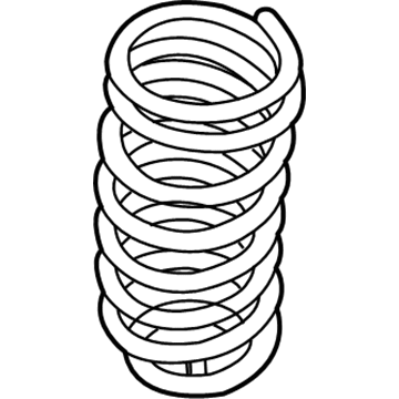 68091206AA Mopar Rear Coil Spring Illustration 1 of 1