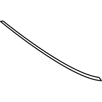 5303621AB Mopar Liftgate Molding Illustration 1 of 1