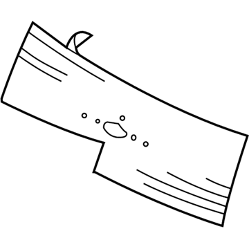 WT76AAAAC Mopar Overlay-LIFTGATE Illustration 1 of 1