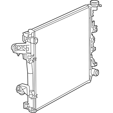 2016 Ram 4500 Radiator - 68232742AB