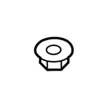 55350964AA Mopar GROMMET-Floor Illustration 1 of 1