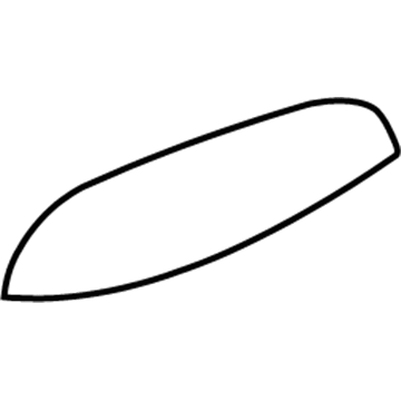 1998 Jeep Wrangler Door Handle - 5ES43TAZ