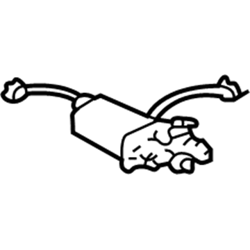 5101958AA Mopar Sunroof Motor Illustration 1 of 1