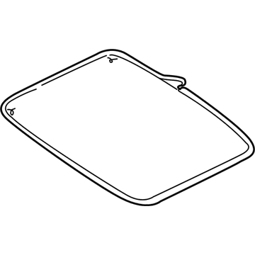 5003880AA Mopar Sunroof Glass Illustration 1 of 1