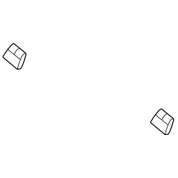 1FY521J8AA Mopar Rear Headrest Illustration 1 of 1