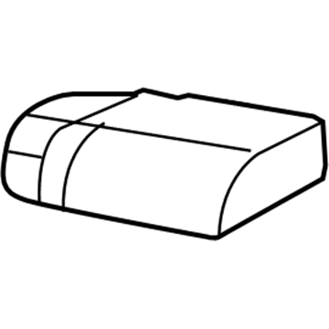 1FZ861DVAA Mopar Rear Seat Cushion Cover Illustration 1 of 1