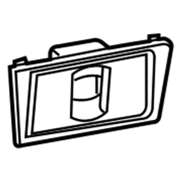 5JG50DX9AB Mopar Switch Bezel Illustration 1 of 1