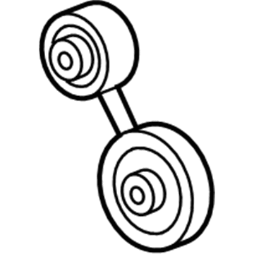 Mopar 5510048AC Bracket-Engine 5510048AC Mopar Bracket-Engine Illustration 1 of 1