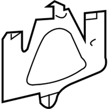 68013405AA Mopar Bracket Illustration 1 of 1