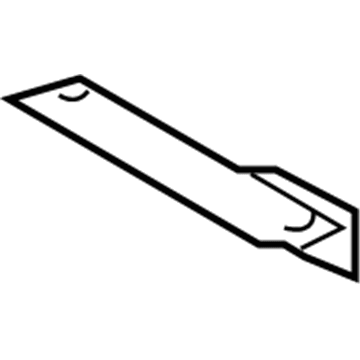 5135596AA Mopar Bracket-Horn Illustration 1 of 1