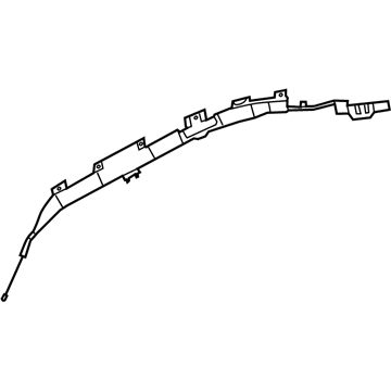 68172524AE Mopar Side Curtain Air Bag Illustration 1 of 1